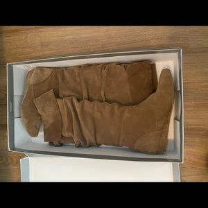 Slouchy Suede Jessica Simpson Knee-High Boots